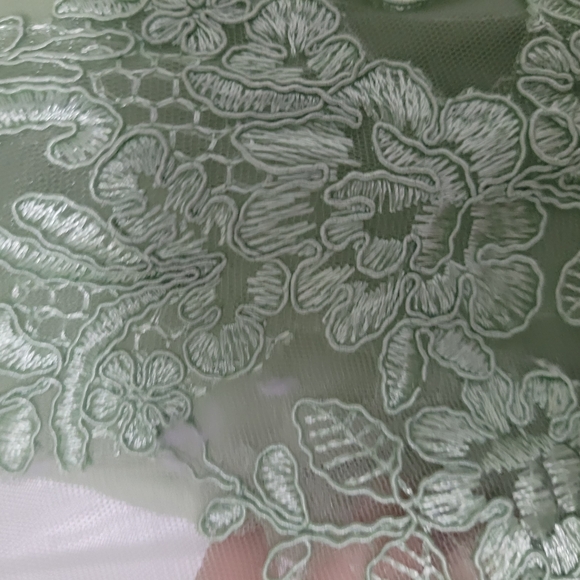 Elegant Green Maxi Dress From Azazie - Picture 9 of 15